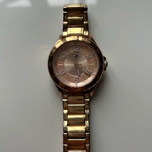 Tommy Hilfiger Women's Rose Gold Stainless Steel Watch